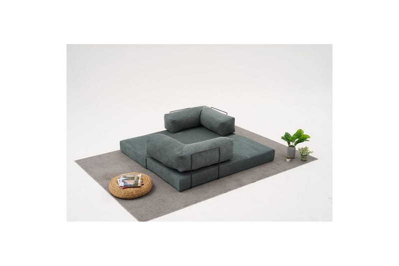Hjørnesofa Selorbury Divan Grøn - Grøn - Møbler - Sofaer - Sovesofaer