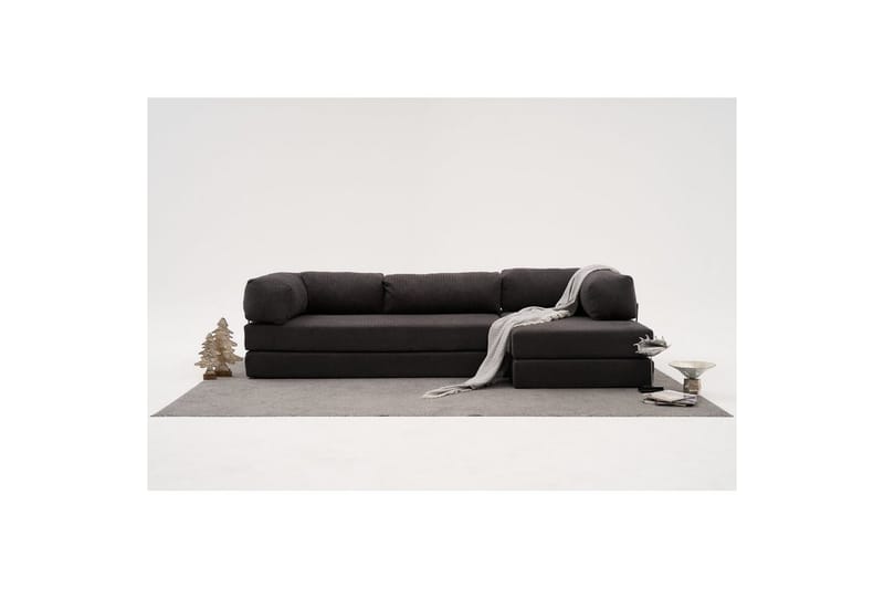 Hjørnesofa Selorbury Triple Antracit - Antracit - Møbler - Sofaer - Sovesofaer