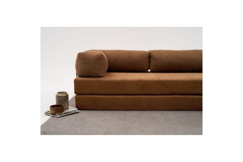 Hjørnesofa Selorbury Triple Brun - Brun - Møbler - Sofaer - Sovesofaer