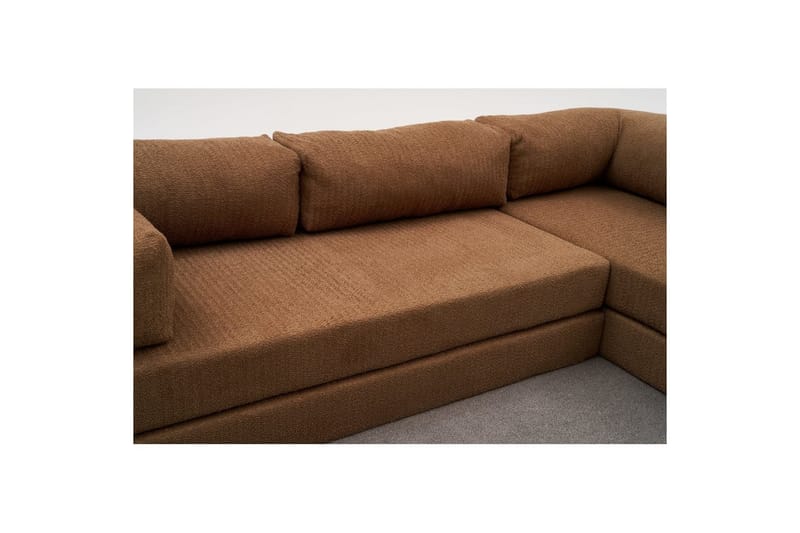 Hjørnesofa Selorbury Triple Brun - Brun - Møbler - Sofaer - Sovesofaer