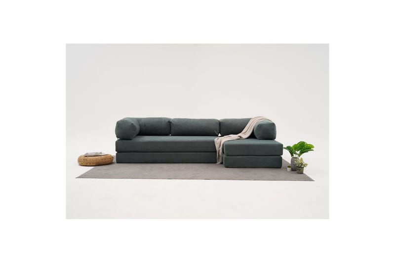Hjørnesofa Selorbury Triple Grøn - Grøn - Møbler - Sofaer - Sovesofaer