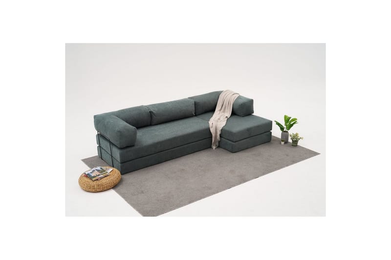 Hjørnesofa Selorbury Triple Grøn - Grøn - Møbler - Sofaer - Sovesofaer