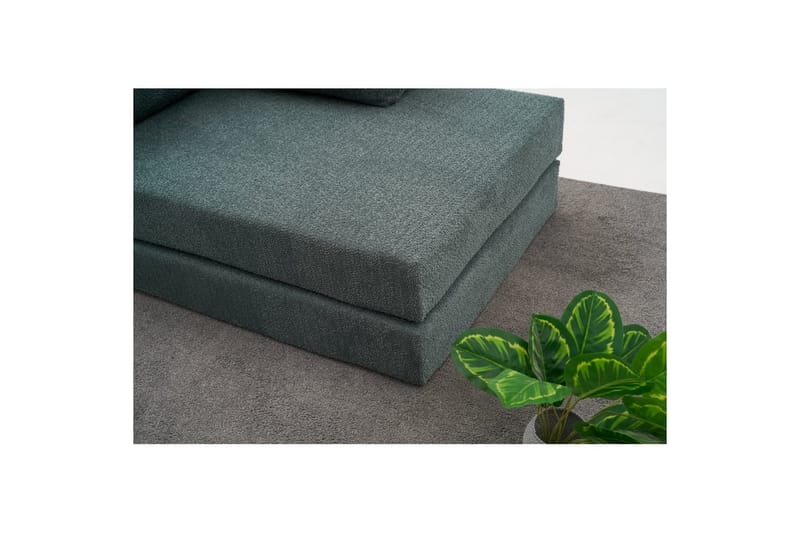 Hjørnesofa Selorbury Triple Grøn - Grøn - Møbler - Sofaer - Sovesofaer