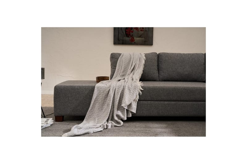 Hjørnesofa-seng Iroulport Højre Grå - Grå - Møbler - Sofaer - Sovesofaer