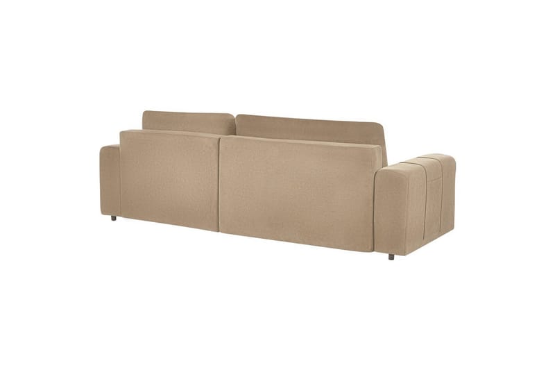 Hjørnesofa til venstre Venstrevendt Innvik - Brun, 213x156 cm - Møbler - Sofaer - Sovesofaer
