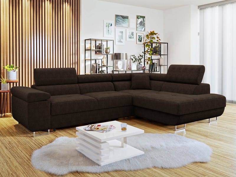hjørnesofa Torezio Poso 06 Højrevendt - Møbler - Sofaer - Sovesofaer