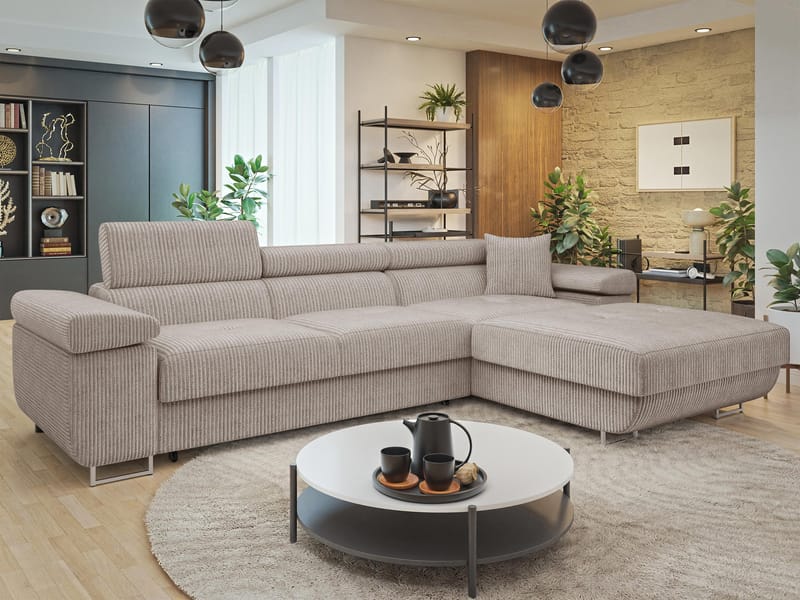 hjørnesofa Torezio Poso 03 Højrevendt - Møbler - Sofaer - Sovesofaer