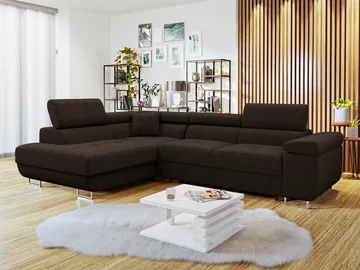 hjørnesofa Torezio Poso 06 Venstrevendt - Møbler - Sofaer - Sovesofaer