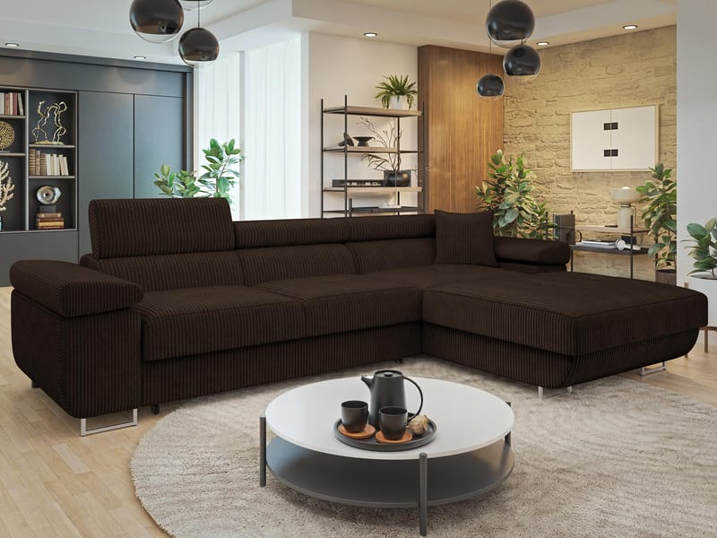 hjørnesofa Torezio Poso 06 Højrevendt - Møbler - Sofaer - Sovesofaer