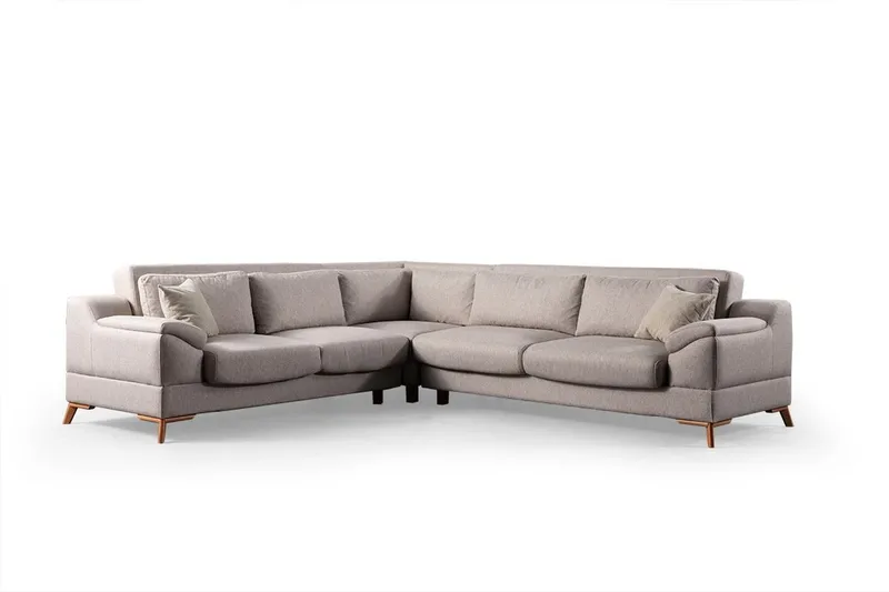 Hjørnesovesofa Atelier Del Sofa Aqua Corner beige (275/300 x 100 x 90 cm) Venstre 2 / Højre 3, undefined
