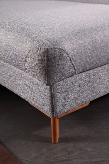 Hjørnesovesofa Atelier Del Sofa Aqua Grå (225/275 x 100 x 90 cm) Højre - Møbler - Sofaer - Sovesofaer