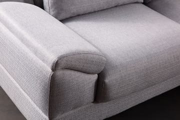 Hjørnesovesofa Atelier Del Sofa Aqua Grå (225/275 x 100 x 90 cm) Højre - Møbler - Sofaer - Sovesofaer