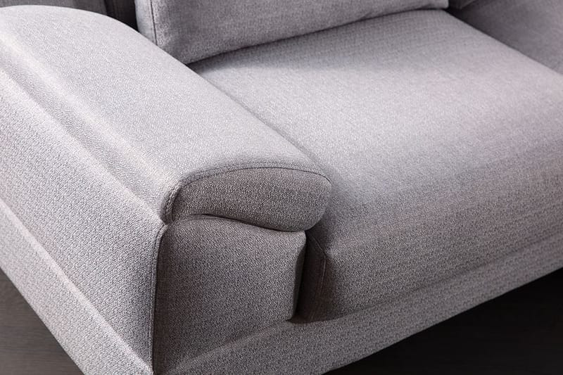 Hjørnesovesofa Atelier Del Sofa Aqua Grå (225/275 x 100 x 90 cm) Højre - Møbler - Sofaer - Sovesofaer