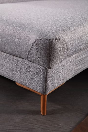 Hjørnesovesofa Atelier Del Sofa Aqua Grå (225/275 x 100 x 90 cm) Venstre - Møbler - Sofaer - Sovesofaer