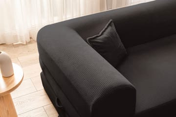 Hjørnesovesofa Atelier Del Sofa Legom Eco (280 x 90 x 25 cm) Antracit - Antracit - Møbler - Sofaer - Sovesofaer