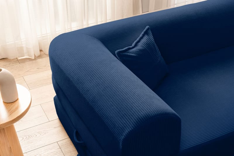 Hjørnesovesofa Atelier Del Sofa Legom Eco (280 x 90 x 25 cm) Marineblå - Møbler - Sofaer - Sovesofaer