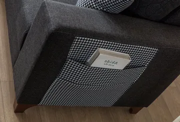 Hjørnesovesofa Atelier Del Sofa Loft Venstre (230 x 90 x 150 cm) Antracit - Antracit - Møbler - Sofaer - Sovesofaer