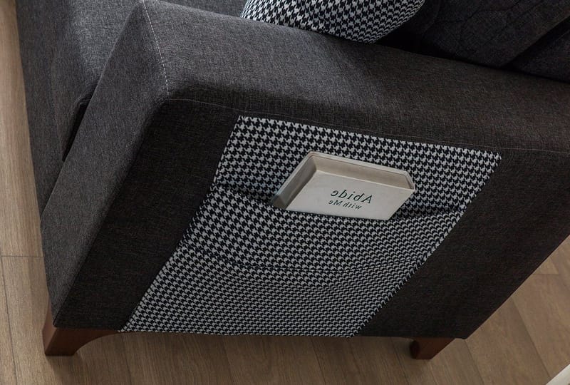 Hjørnesovesofa Atelier Del Sofa Loft Venstre (230 x 90 x 150 cm) Antracit - Antracit - Møbler - Sofaer - Sovesofaer