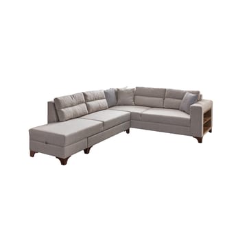 Hjørnesovesofa Atelier Del Sofa T-Loft Højre (230 x 90 x 150 cm) Creme - Creme - Møbler - Sofaer - Sovesofaer
