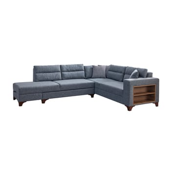 Hjørnesovesofa Atelier Del Sofa T-Loft Højre (230 x 90 x 150 cm) Grå - Grå - Møbler - Sofaer - Sovesofaer
