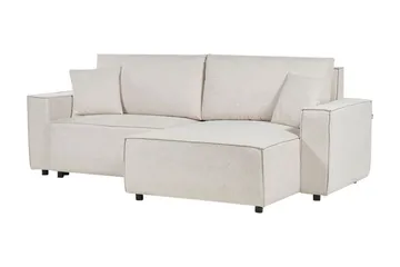 Brian Hjørnesovesofa 3-personers - Beige - Møbler - Sofaer - Sovesofaer - Hjørnesovesofa