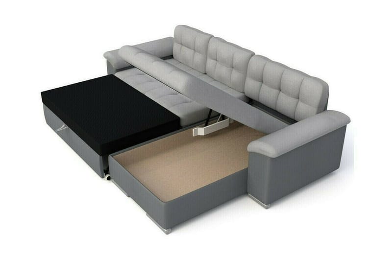 Camior 3-sits Hörnbäddsoffa Dark blue - Møbler - Sofaer - Sovesofaer - Sovesofa chaiselong