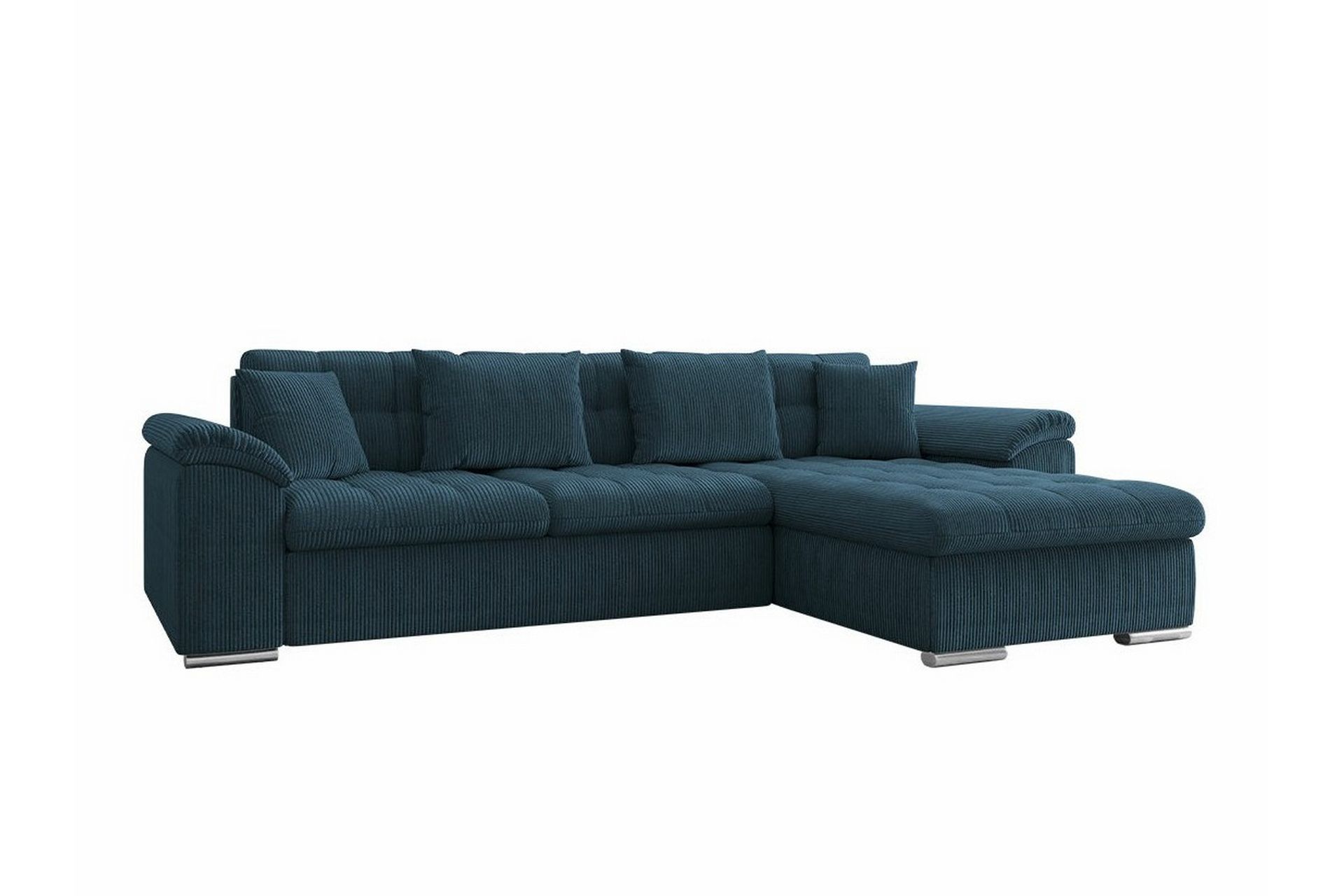 Camior 3-personers Hjørnesovesofa - Mørkeblå - Møbler - Sofaer - Sovesofaer