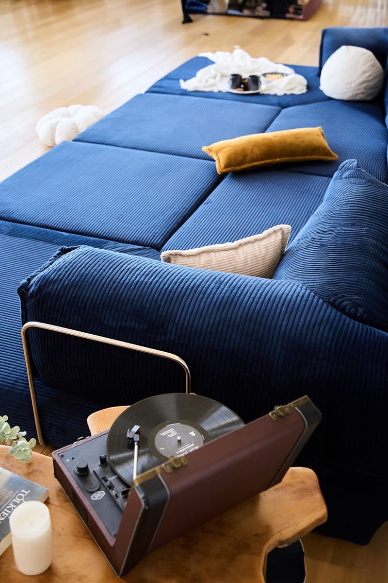 Corner Sofa-Bed Atelier Del Sofa - Møbler - Sofaer - Sovesofaer - Hjørnesovesofa