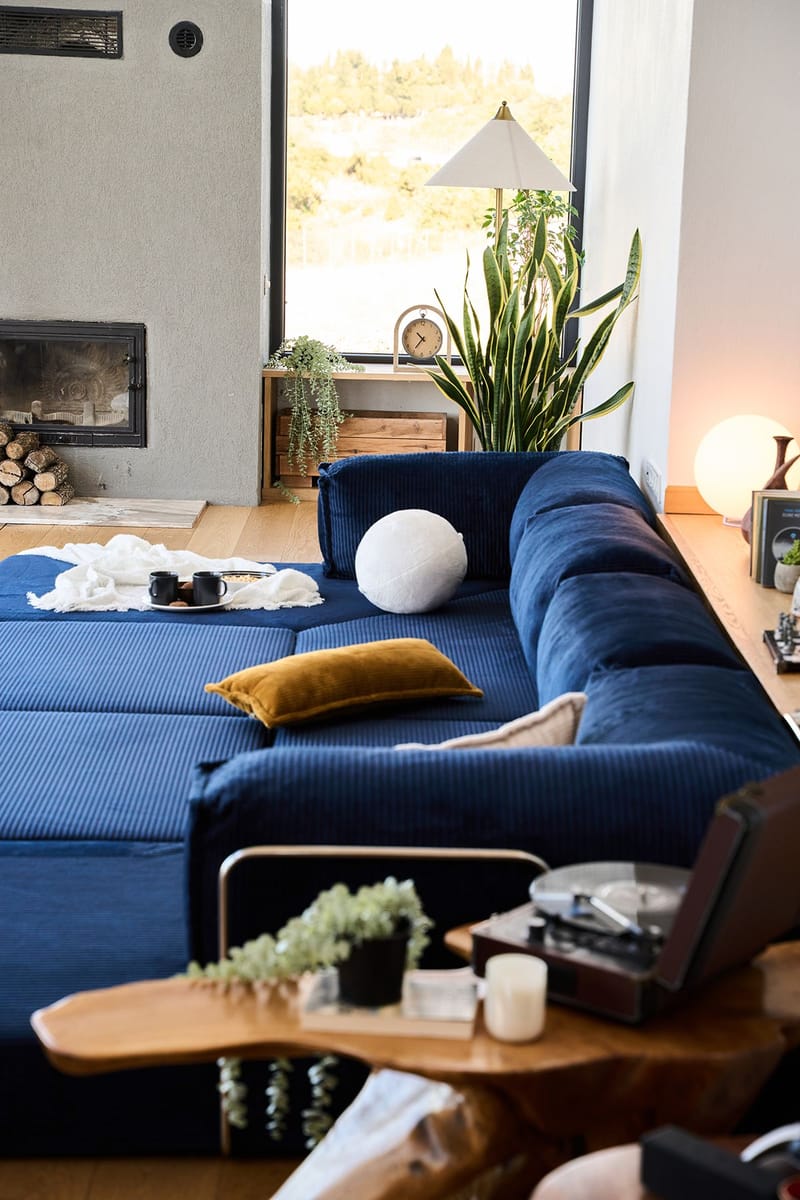 Corner Sofa-Bed Atelier Del Sofa - Møbler - Sofaer - Sovesofaer - Hjørnesovesofa