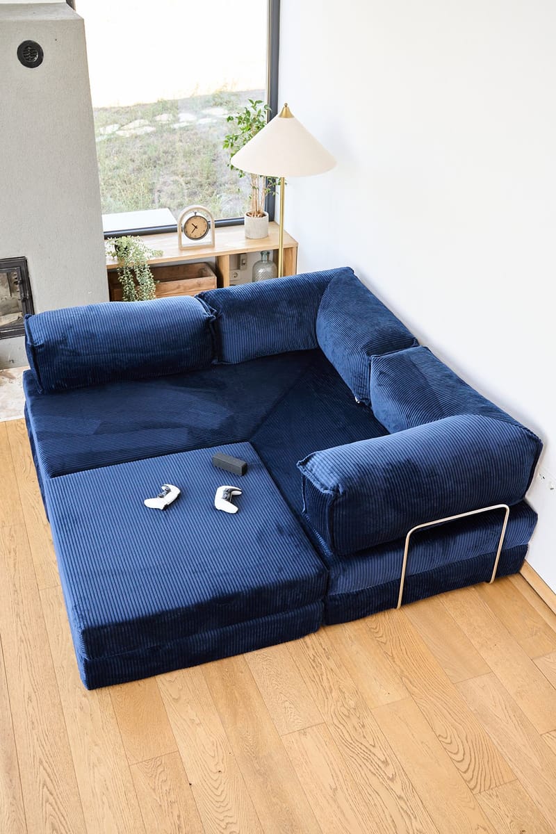 Corner Sofa-Bed Atelier Del Sofa - Møbler - Sofaer - Sovesofaer - Hjørnesovesofa