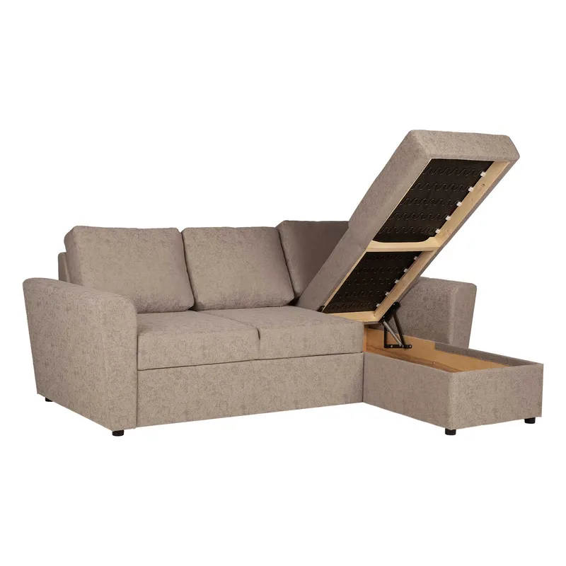 Hjørnesovesofa Fenor - Beige - Møbler - Sofaer - Sovesofaer