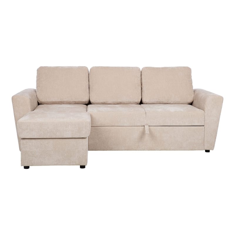 Hjørnesovesofa Fenor - Lys beige - Møbler - Sofaer - Sovesofaer