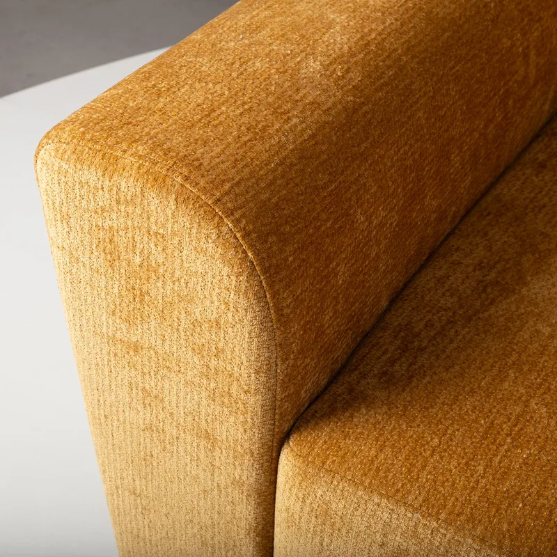 Hjørnesovesofa Fenor - Lysegul - Møbler - Sofaer - Sovesofaer
