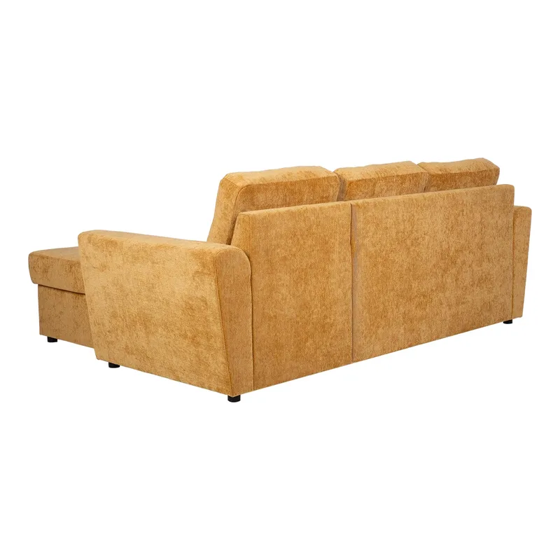 Hjørnesovesofa Fenor - Lysegul - Møbler - Sofaer - Sovesofaer
