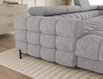 Feraria 6-personers boblende sovesofa med divan og chaiselong, opbevaring, højre - Pellerito 03 - Møbler - Sofaer - Sovesofaer - Hjørnesovesofa