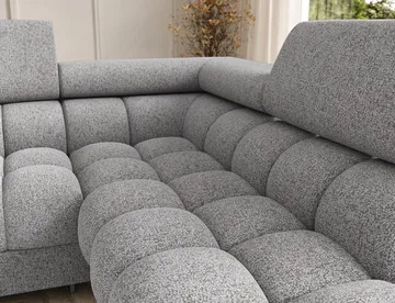 Feraria 6-personers boblende sovesofa med divan og chaiselong, opbevaring, højre - Pellerito 03 - Møbler - Sofaer - Sovesofaer - Hjørnesovesofa