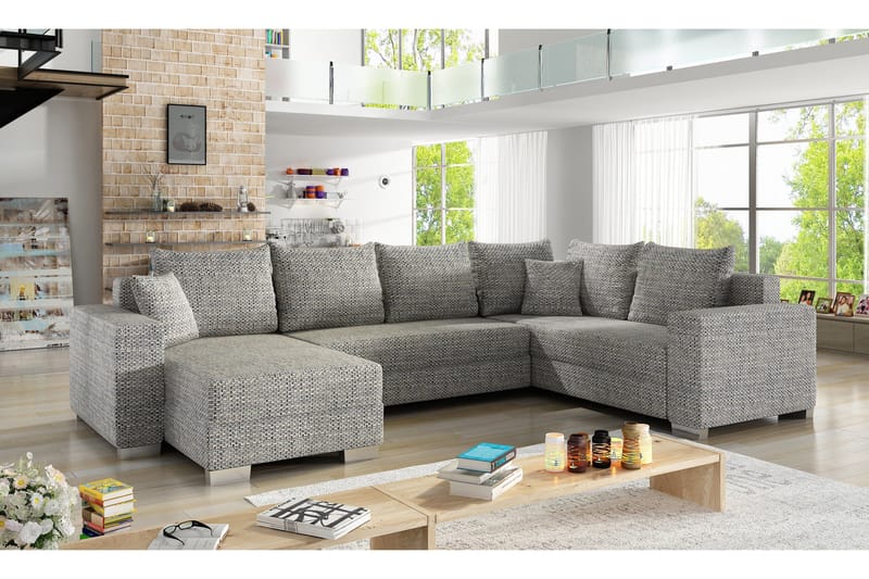 Gallicanta Hjørnesovesofa, Grå
