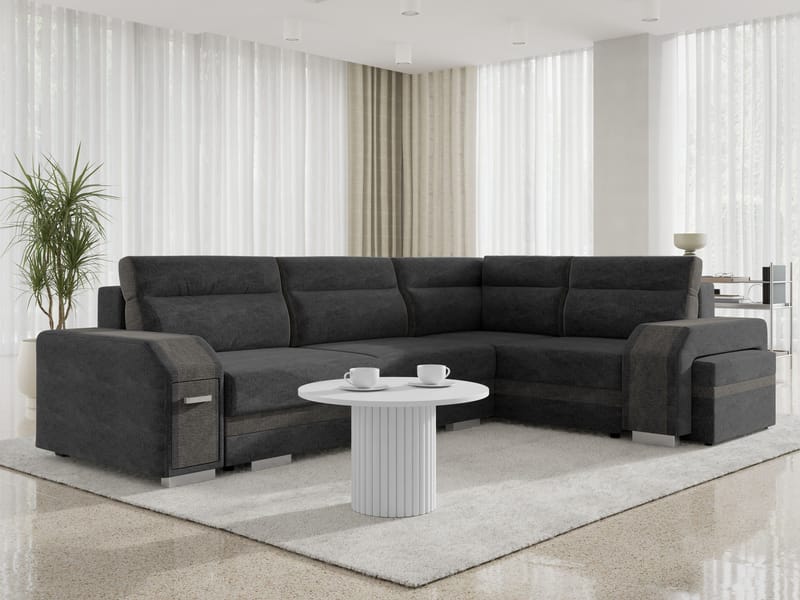 hjørnesofa Assan Nazar 225.07 + Nazar 225.06 Højrevendt - Møbler - Sofaer - Sovesofaer - Hjørnesovesofa