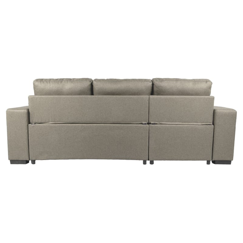 Hjørnesovesofa HOME4YOU Carita Beige - beige - Møbler - Sofaer - Sovesofaer