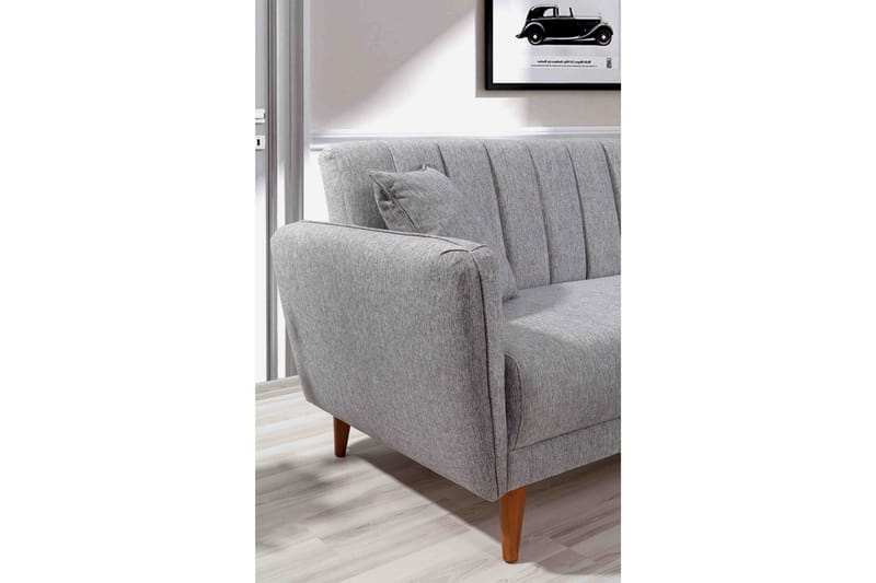 Jenick Hjørnesovesofa - Grå - Møbler - Sofaer - Sovesofaer - Sovesofa chaiselong