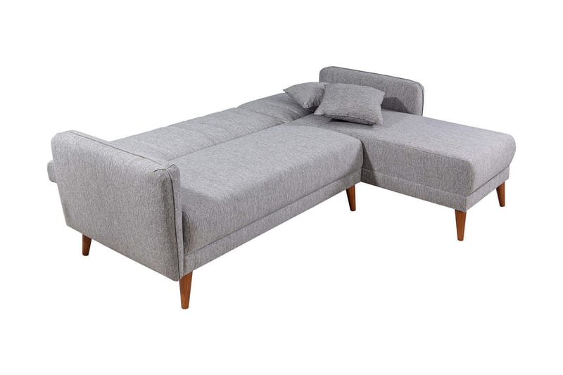 Jenick Hjørnesovesofa - Grå - Møbler - Sofaer - Sovesofaer - Sovesofa chaiselong
