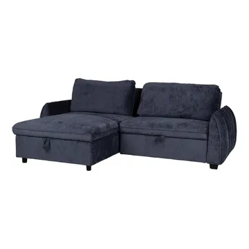 Hjørnesovesofa Klevor - Blå - Møbler - Sofaer - Sovesofaer