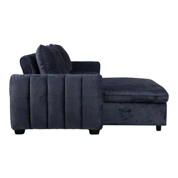 Hjørnesovesofa Klevor - Blå - Møbler - Sofaer - Sovesofaer