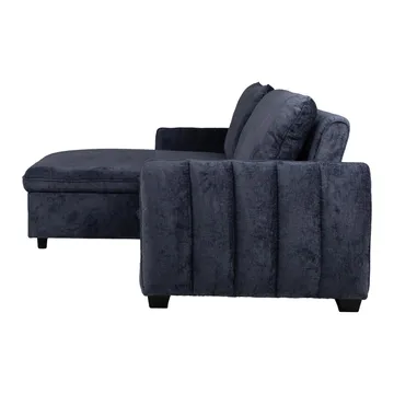Hjørnesovesofa Klevor - Blå - Møbler - Sofaer - Sovesofaer