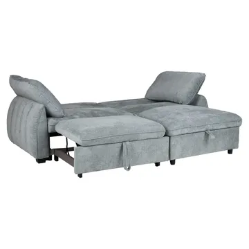 Hjørnesovesofa Klevor - blågrøn - Møbler - Sofaer - Sovesofaer