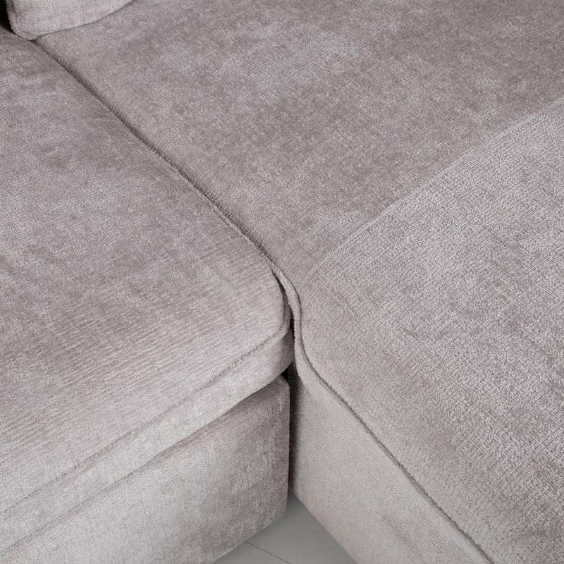 Hjørnesovesofa Klevor - Lysegrå - Møbler - Sofaer - Sovesofaer