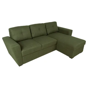 Hjørnesovesofa Korsvik - Grøn - Møbler - Sofaer - Sovesofaer