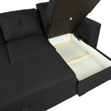 Hjørnesovesofa Korsvik - Mørkegrå - Møbler - Sofaer - Sovesofaer