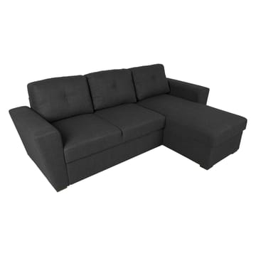 Hjørnesovesofa Korsvik - Mørkegrå - Møbler - Sofaer - Sovesofaer