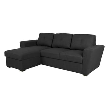 Hjørnesovesofa Korsvik - Mørkegrå - Møbler - Sofaer - Sovesofaer